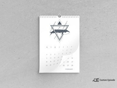 Calendar mockup Free Download