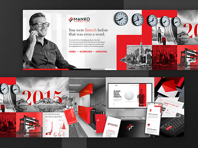 Stylescape for the Rebranding of Manko Marketing brand brand design branding fintech graphic design layout marketing mood board moodboard photoshop stylescape typography