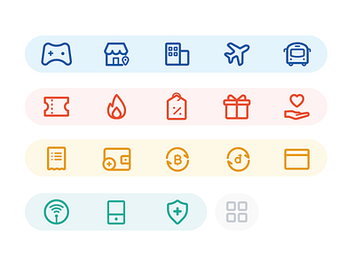 Digital Product Icon Set digital product digital product design graphic design homepage icon icon pack icon set icon sets icon style icon system icons line icon line icons money icon stroke icon stroke icons ui design