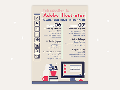 Introduction to Adobe Illustrator Poster