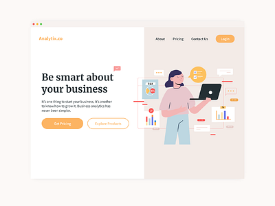 Landing Page Web UI