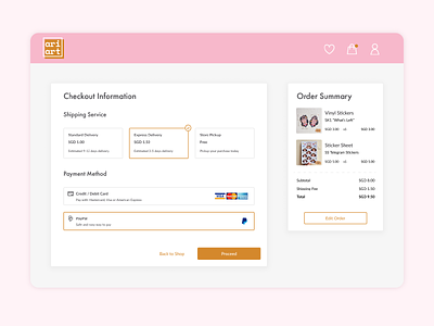Checkout Information UI checkout page checkout ui figma order form order summary order summary ui payment page payment ui shipping page shipping ui ui ux design uidesign