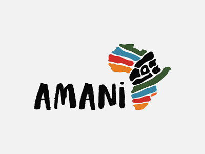 African Organization logo african map brand identity branding design flat icon illustration logo map logo organization logo ui vector
