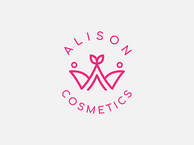 Cosmetics Logo brand identity branding design flat graphic design icon illustration logo logo design ui ux vector