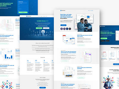 Landing Pages for Infraspeak