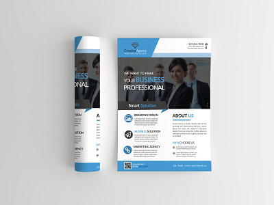 corporate business flyer