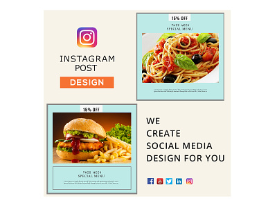 social media post design banner branding card design design graphicdesign illustration instagram post logo social media ui ux