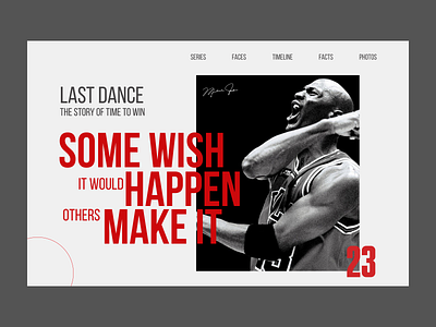 Last Dance Series website