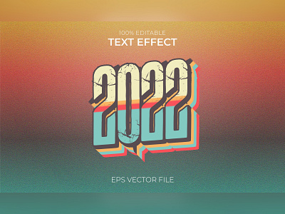3d Text Effect (Editable) app branding design icon illustration logo typography ui ux vector
