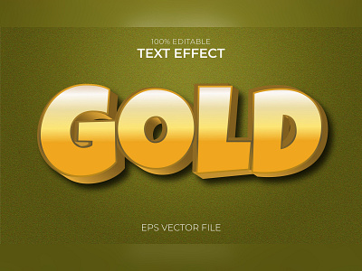 3d Text Effect (Editable) app branding design icon illustration logo typography ui ux vector