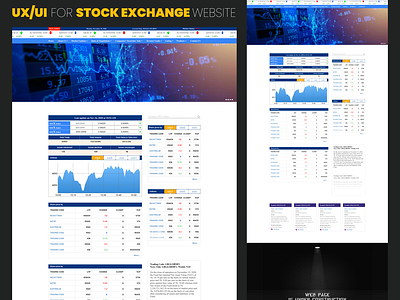 Stock Exchange Website