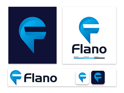 Flano modern f letter logo design app appicon brandmark building corporateidentity flat icon letter logo logodesigner logoinspirations logomaker logomark logos realestate techlogo technologylogo