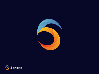 Senorle modern letter logo design abstract agency app brand identity branding corporate creative design gradient logo logo branding logo design logo designer logo designs logo trends 2020 modern logo s letter logo s logo s logo design s modern logo