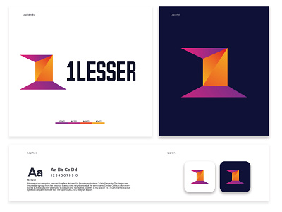 1lesser modern logo design 1 letter logo 1 logo 1 logo design 1 modern logo abstract agency app brand identity branding corporate creative design gradient logo logo branding logo design logo designer logo designs technology