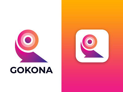 Gokona modern g letter logo design agency app brand identity branding corporate creative design g letter logo g logo g logo design g modern logo gradient logo logo branding logo design logo designer logo designs logo trends 2020 technology