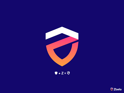 Zbeto Z shield logo design app appicon corporate e commerce grdient isometric logo design logodesigner logos minimal minimalist modern logo modernlogo shield shield logo technology z z letter z letter logo