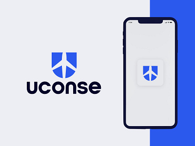 uconse logo design airplane app construction corporate creative e commerce logo design logodesigner logos minimal minimalist modern logo modernlogo technology u u letter u letter logo unique