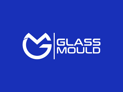 GLASS MOULD LOGO DESIGN app appicon brandmark construction corporate e commerce gm gm letter gm letter logo isometric logo design logodesigner logos minimal minimalist modernlogo technology