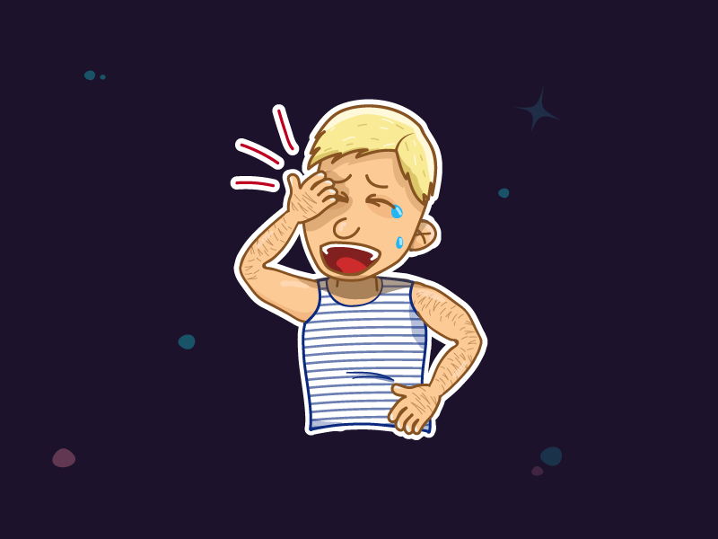 uWebDesign stickers part 2 character design character sticker design sticker dark vector design illustration