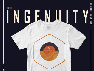 ingenuity shirt branding graphic design
