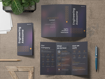 Galaxy - Ingenuity Brochure branding graphic design logo