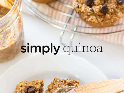 Simply Quinoa branding identity logo website design