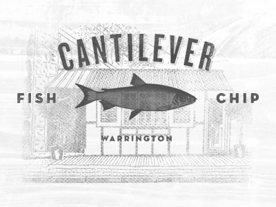 Cantilever chips logo texture