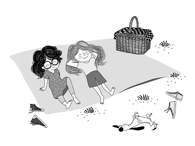 Illustration: Sunshine Amelia — "The Picnic"