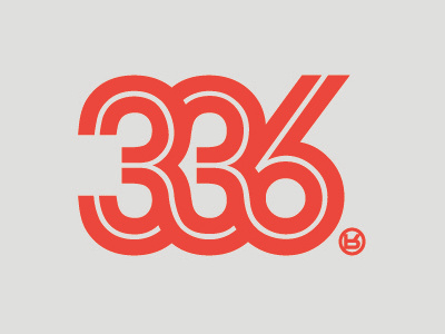 336 Area Code Logo