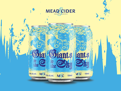 Giants beer can