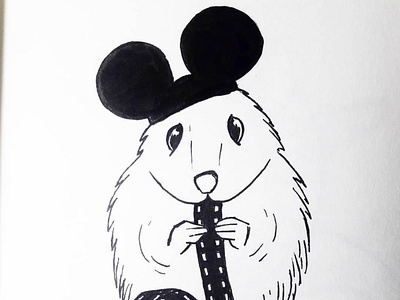 6. Rodent for Inktober 2020