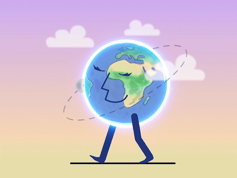 Earth Day 2021 after affects animation charachter design design duik duik bassel earth earthday explainers freelance illustration international motion motion graphics remote rig xav