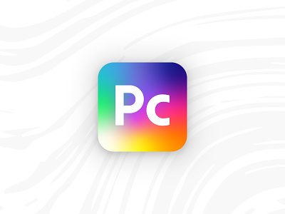 Procreate X Adobe adobe app brush design gradient icon illustrator logo procreate rainbow