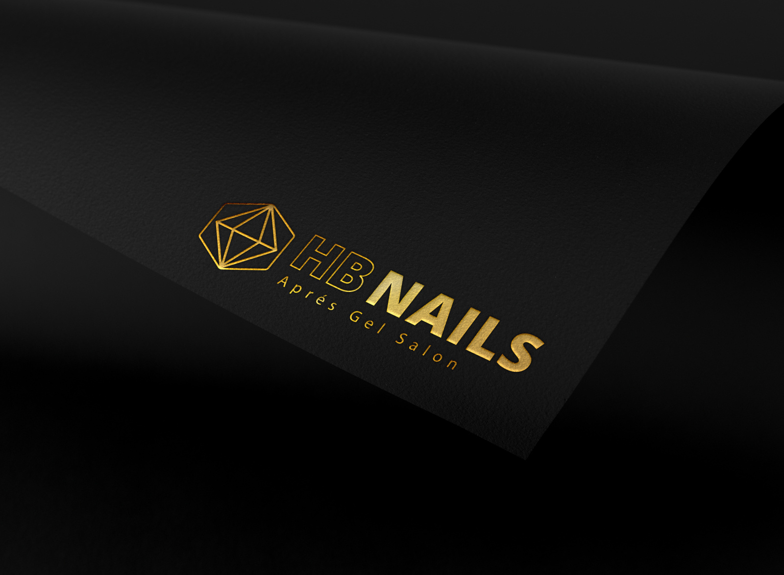 HB NAILS Logo by Ben Wallace on Dribbble