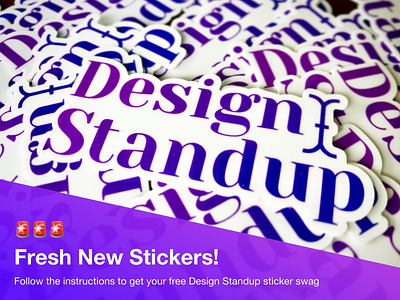 FREE STICKERS!