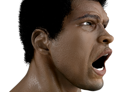 Muhammad Ali - G.O,A.T 3d boxing branding design ecommerce illustration muhammad ali photoshop vector