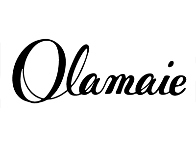 Olamaie Southern Kitchen lettering logo restaurant typography wordmark