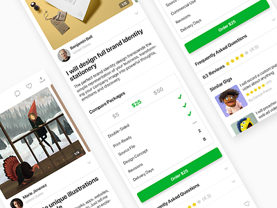 Fiverr - Gig Page