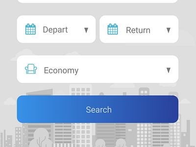 Flight booking app — because great UI design gives you wings!