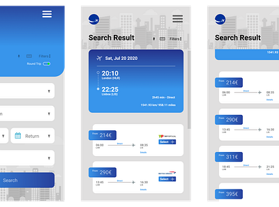Flight booking app — because great UI design gives you wings! app booking booking app figma figmadesign illustration minimal screendesign ui ux