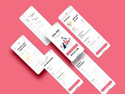 UI/UX Pet Application application checkout design ui uidesign ux ui design