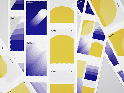 Minimalist Graphics Re-emphasizing Platonism art branding design graphic illustration minimalist plato stemps