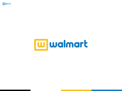 Redesign Walmart [II] blue design graphic indonesia industries logo logo concept logogram logotype mart redesign walmart yellow