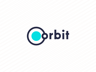 orbit branding design design graphic dribbble earth galaxy indonesia logo logo concept logogram logotype minimalist moon orbit planet satellite simple space universe