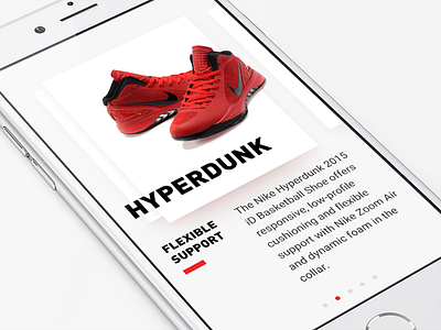 Daily UI #016 Pop-Up / Overlay card clean daily motion nike pop pop upoverlay red ui