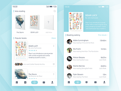Weread redesign app book card clean detail interface read redesign ui ux wechat