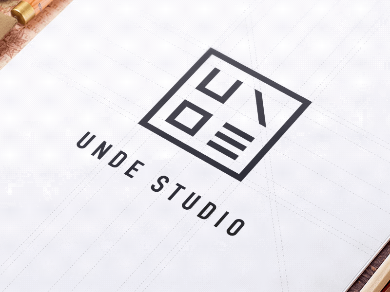 UNDE STUDIO ae animation branding design icon identity logo logotype mark motion studio