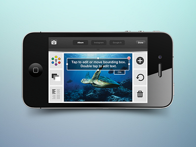 Mobile UI for Stitch (edit slide) add app edit iphone loading mobile ui