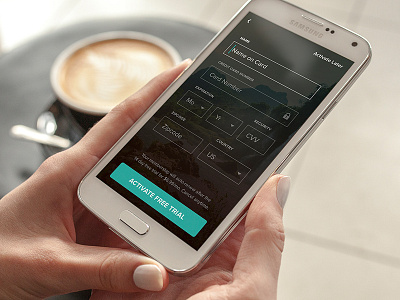 Credit Card Fields android mobile ui uiux