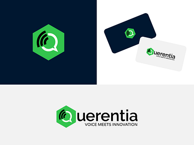 Querentia Voice Meets LOGo design